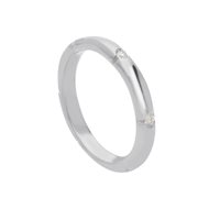 Anello Gioielleria Dossena  Fedi nuziali in Oro Diamante FAD080BB